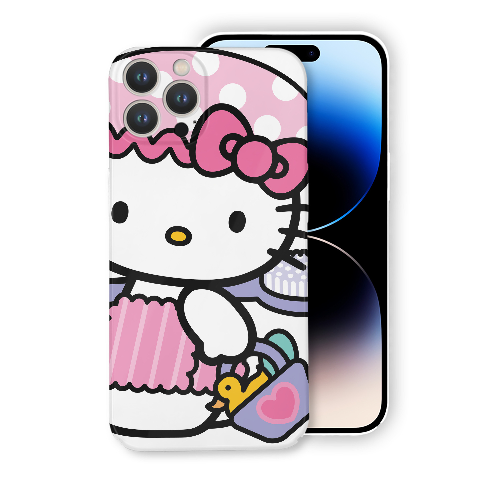 （画像用） Hello Kitty ハローキティ 【iPhone 14シリーズ対応】ハードケース